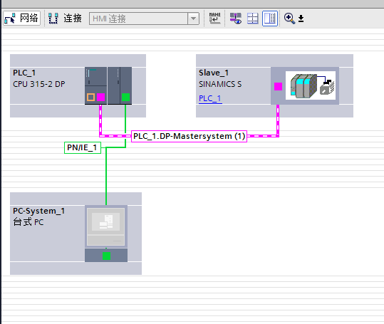 博图中 300CPU 通过以太网激活S7online访问 310DP