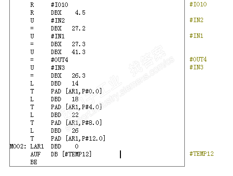 模块 CPU 414-2 DP 的诊断缓冲区报读取时发生 I/O 访问错误