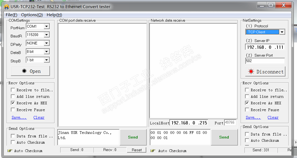 200 smart V2.4库 modbus tcp服务器端使用问题