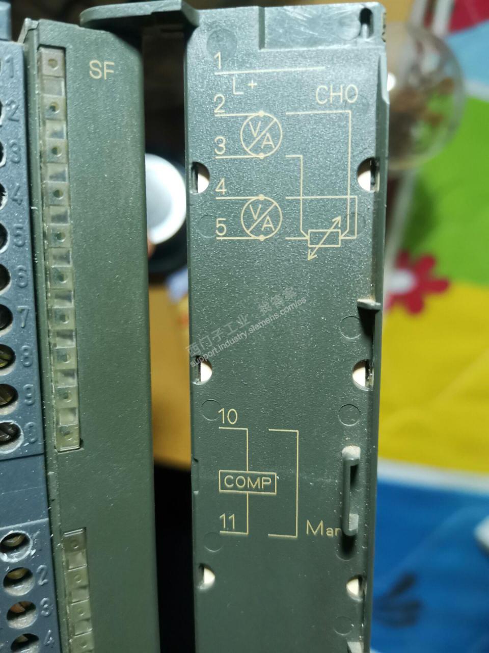 S7300 模拟量模块 331-7b02-0ab0接线测量温度