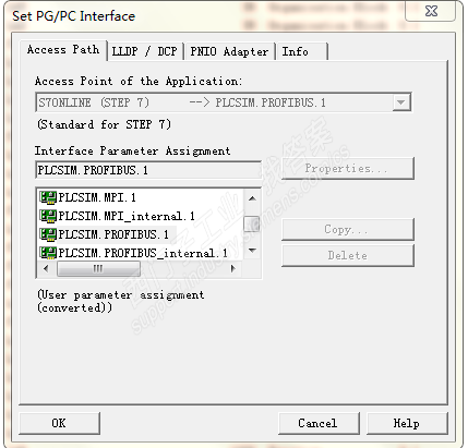 Step7 V5.6版本安装后使用PG/PC进行设置接口找不到profibus/MPI的接口选择