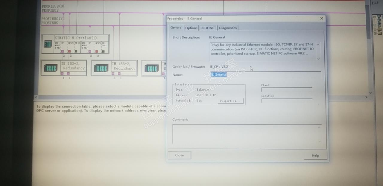 wincc7.4与400H冗余通讯问题