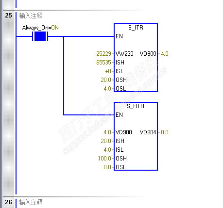 PLC 200 smart  MODBUS通讯中  读取到的16位数据为负值