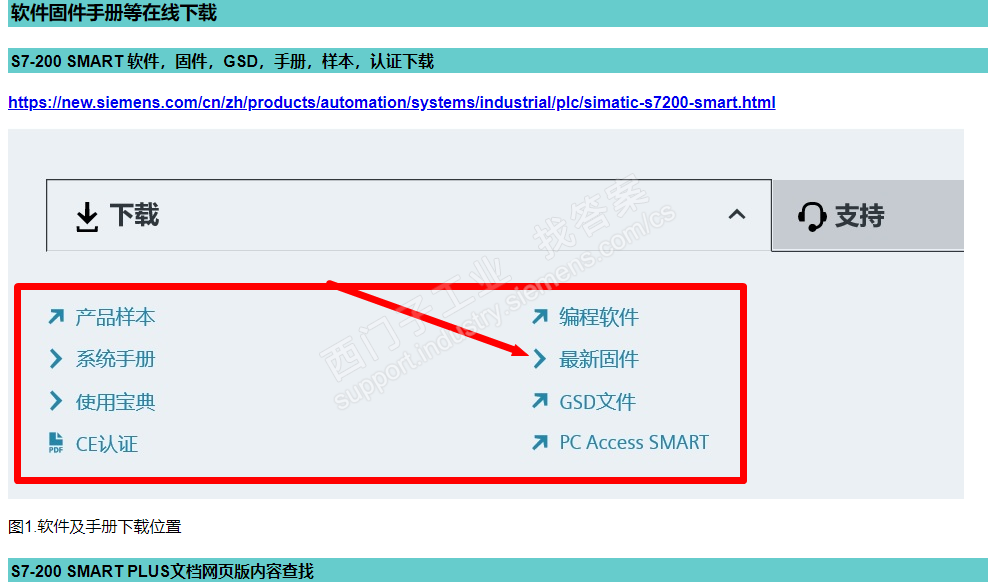 200 SMART PLC怎么进行固件升级到2.4呢？