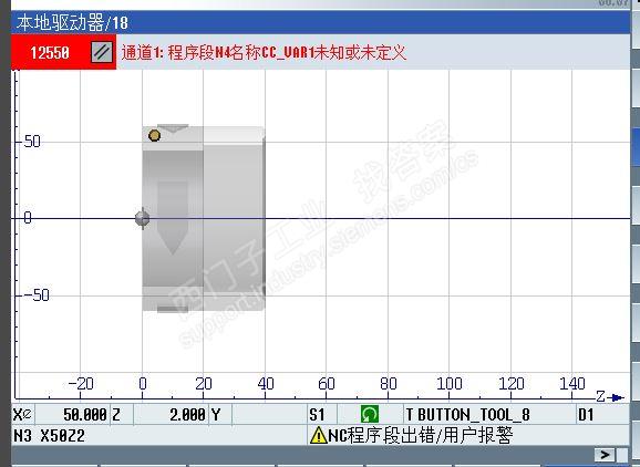 本手册中使用断屑循环，使得在828D系统中达到振荡切削来断屑的目的