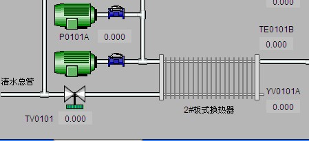 板式换热器温度调节一个调节阀的开度