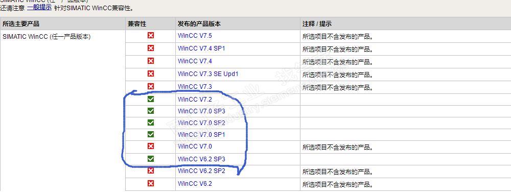 在XP系统上支持哪个版本的WINCC
