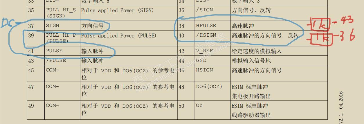 伺服PT模式接线问题，什么时候接24v，什么时候接5V