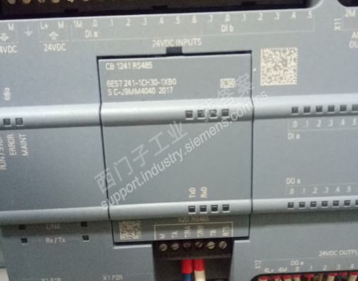 S7-1200(V4.1)+CB1241RS485(V1.0)与台达温度模块DTE10TN通讯