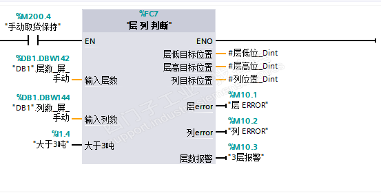 函数fc块 ENO 无输出