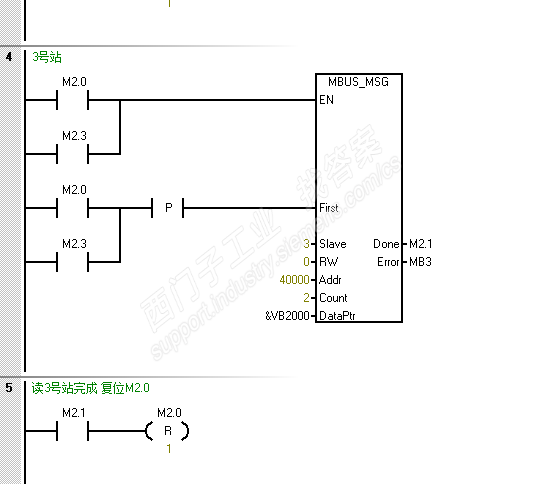 200SMART和多台仪表485通讯的注意事项