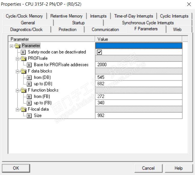 西门子300安全PLC  DB块 F_GLOBDB怎么创建