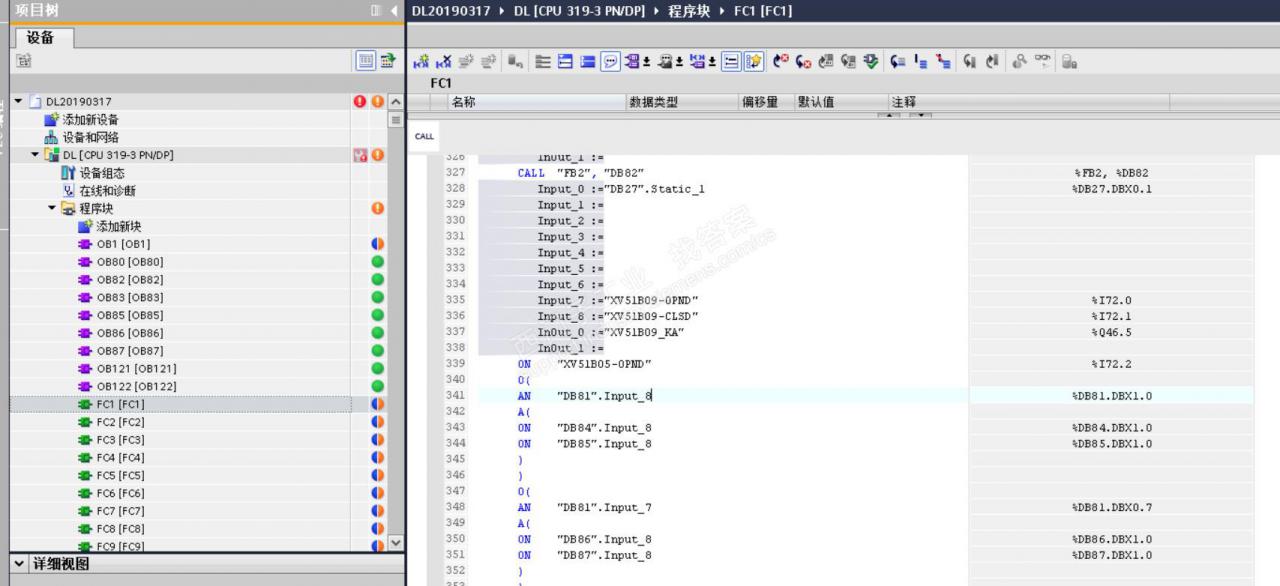 为什么博图V15的程序不能监控？