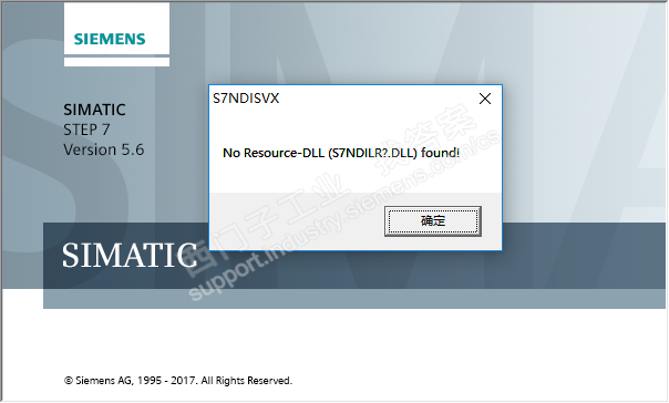 STEP7 V5.6 安装打开报错