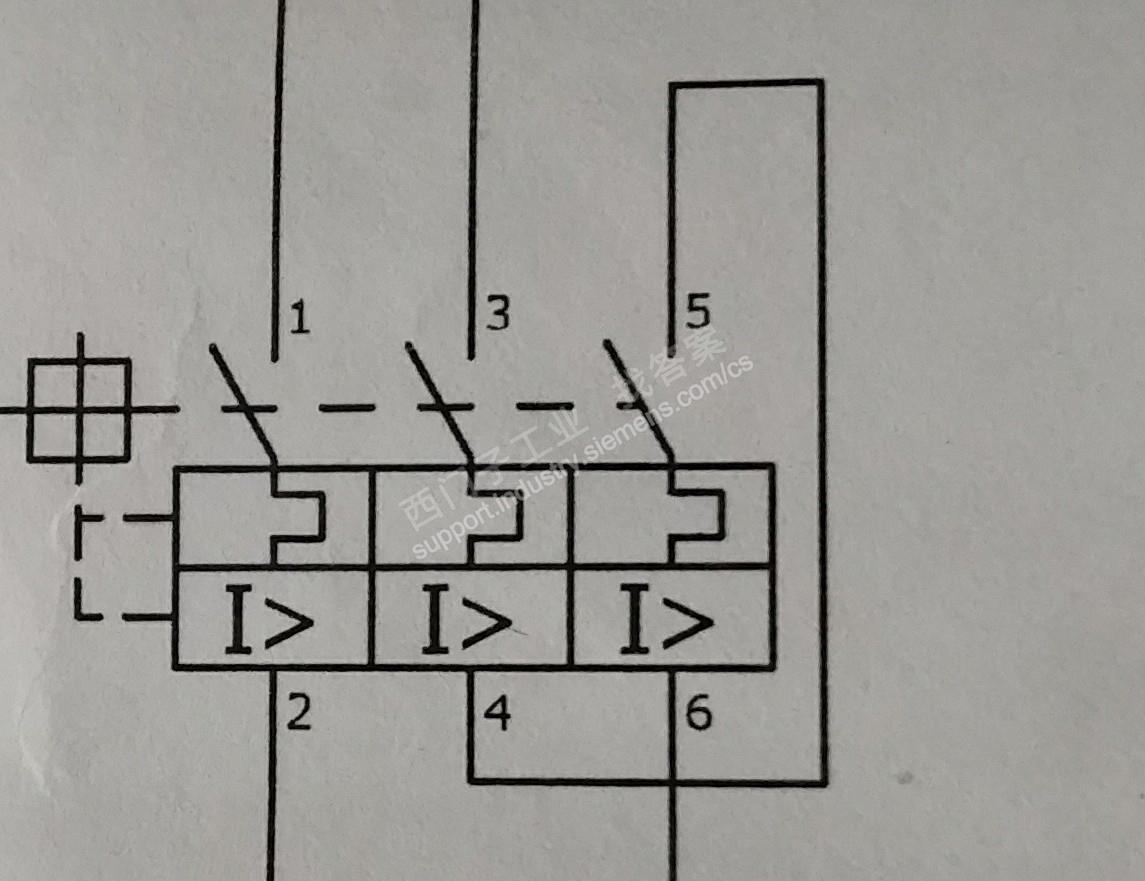 西门子断路器（3rv）的接线和设置？