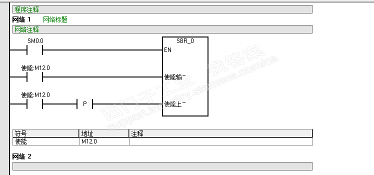 调用子程序1