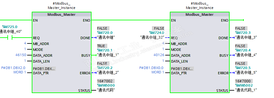 modbus rtu error