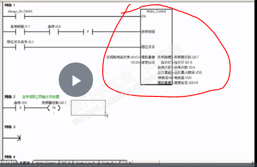 这个块是怎么添加的呢？  Motor  control