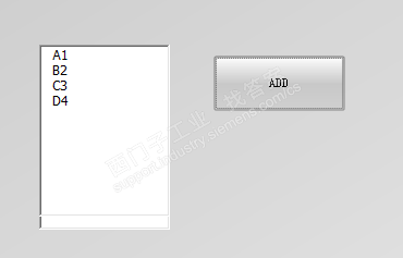 wincc list box问题