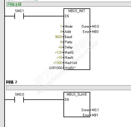 S7 200 modbus通讯问题