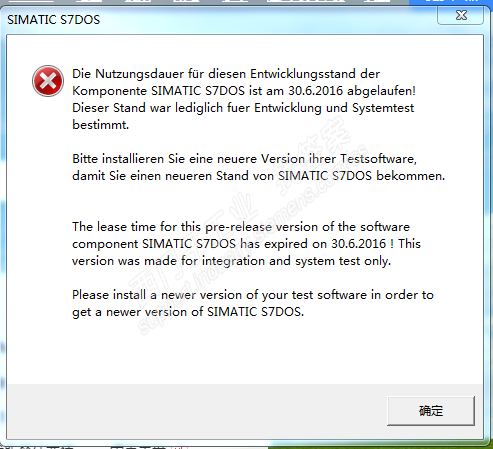 V4.0 STEP 7 MicroWIN SP9   每次打开提示s7dos过期