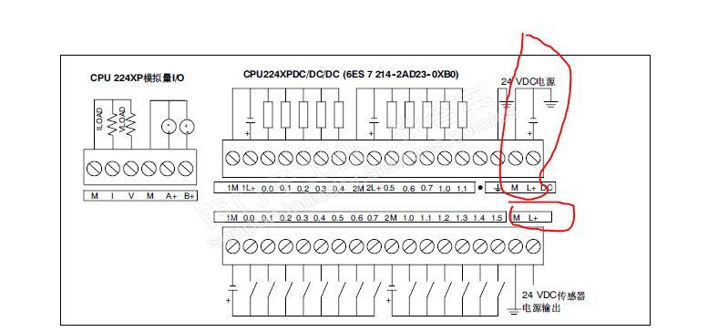 s7-200接线问题1