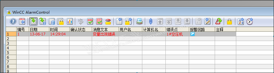 WinCC V7.4如何在自定义报警记录中显示用户名