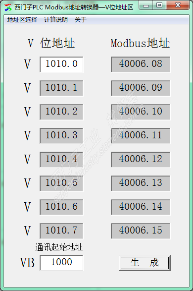 组态王与S7200通过MODBUS通讯定义变量时如何将字（W）分离出的位（bit）定义成变量?