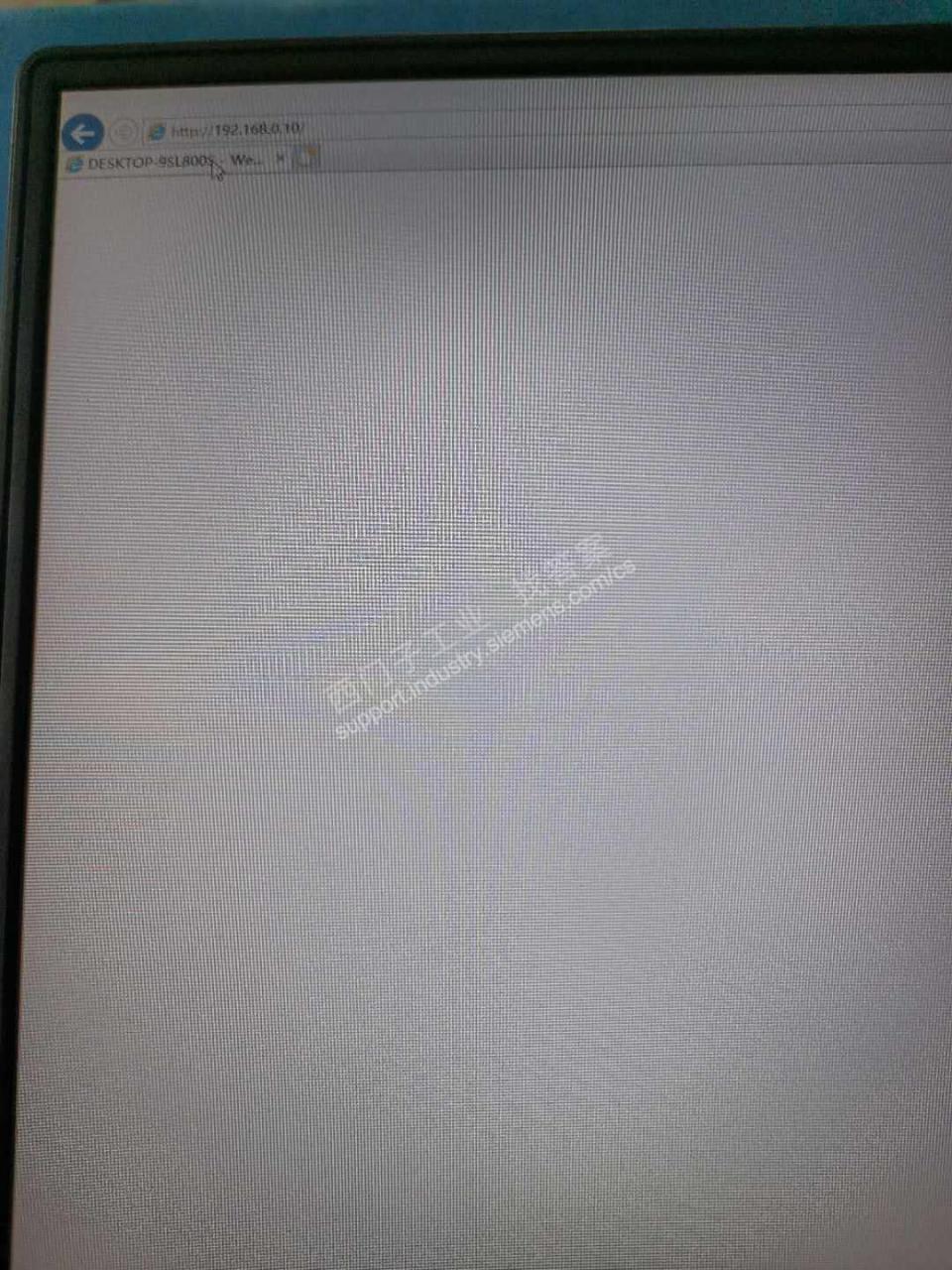wincc   web发布后浏览器打开没有画面