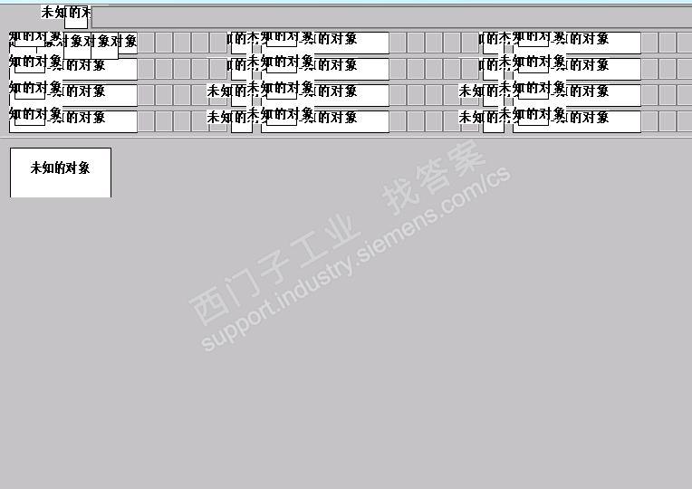 wincc7.0界面控件显示问题